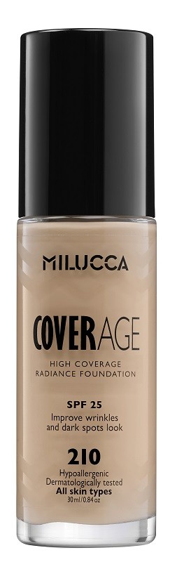 Milucca Milucca Coverage Foundation 210 - podkład kryjący do twarzy 30ml