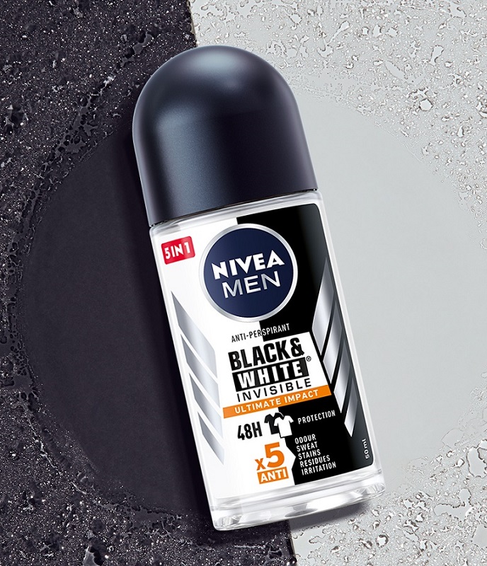 Nivea black white antyperspirant w kulce 50ml