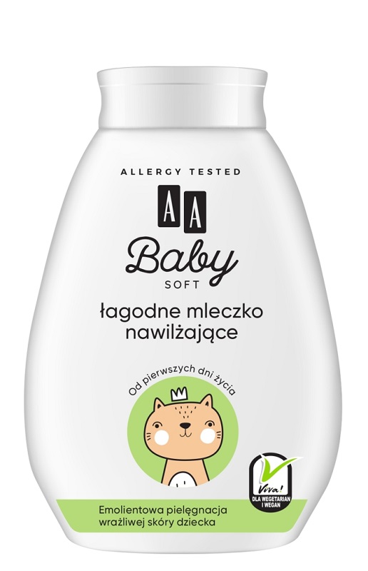 AA AA Baby Soft Mleczko nawilżajace 250ml