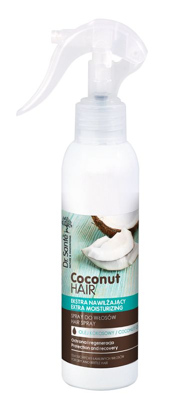 Sante Dr. Ekstranawilżający spray do włosów - Dr. Coconut Hair Ekstranawilżający spray do włosów - Dr. Coconut Hair