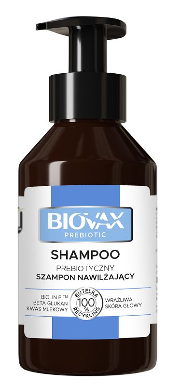 Lbiotica Biovax Prebiotic prebiotyczny szampon nawilżający 200 ml