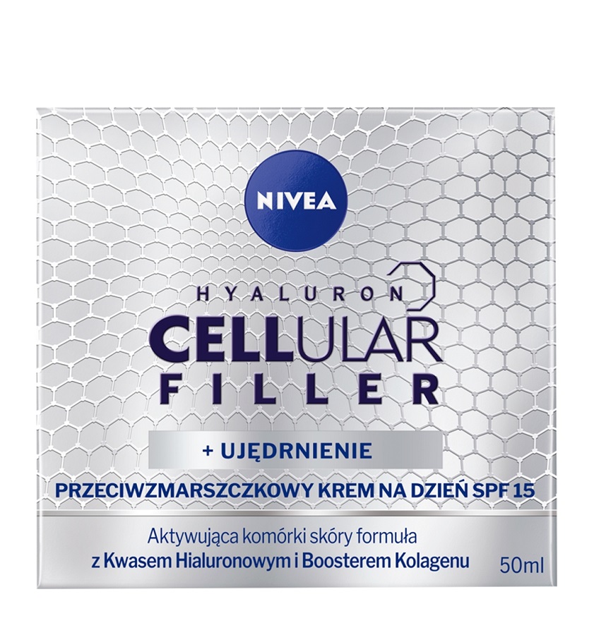 Фото - Крем і лосьйон Nivea Hyaluron Cellular Filler - Widoczne Ujędrnienie Przeciwzmarszczkowy 