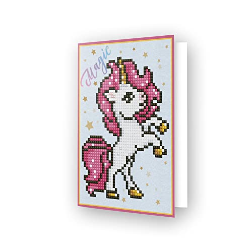 Pracht Creatives Hobby Pracht Creatives Hobby DDG-001 - Diamond Dotz kartka z życzeniami Pony