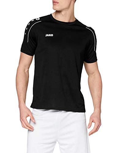JAKO Męski T-shirt klasyczny dziecięcy T shirt, czarny, 140 EU