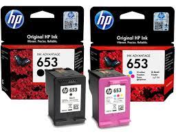 Tusz HP 653 3YM75AE BK + 3YM74AE CMY KOMPLET