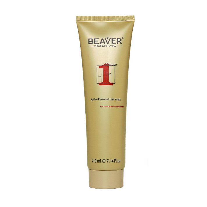Beaver Maska do włosów, ONE MINUTE, 210 ml 857651007960