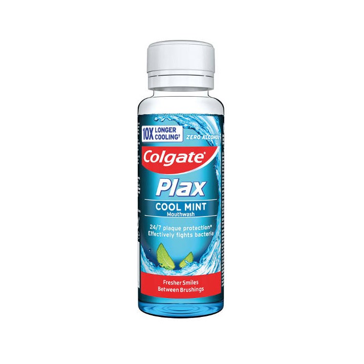 Colgate Palmolive PLAX Płyn do płukania jamy ustnej COOL MINT, 100 ml 8718951257559