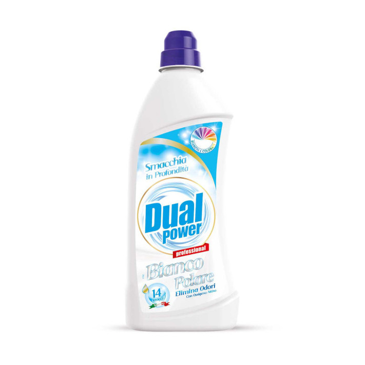 BioLife Dual Power DUAL POWER Wybielacz do tkanin AKTYWNY WĘGIEL 980 ml 8032680395246