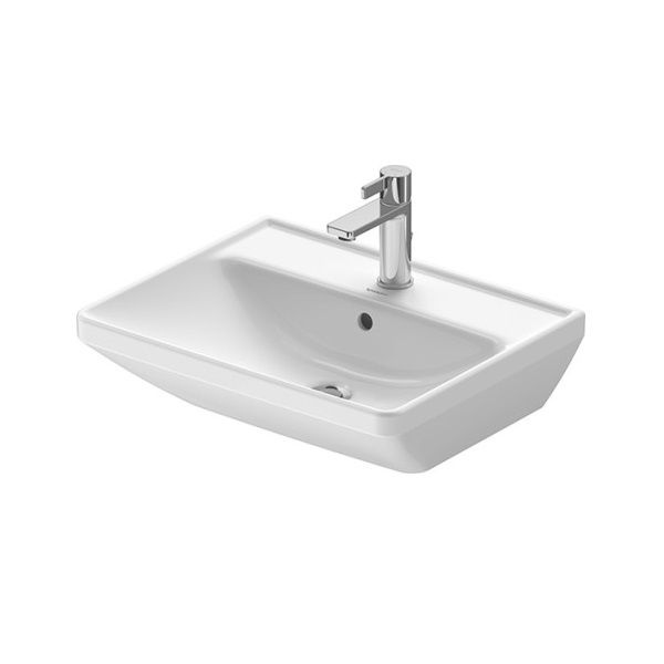 Duravit D-Neo Umywalka wisząca 55x44 cm z otworem na baterię biała Alpin 2366550000