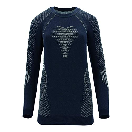 UYN UYN Damska koszulka 2.0 Uw Lg_sl.round Neck Shirt Bielizna czarny Celebrity Silver S-M U100229