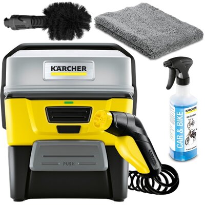 Karcher Kärcher Mobile Outdoor Cleaner 3 Bike Box low pressure cleaner yellow black