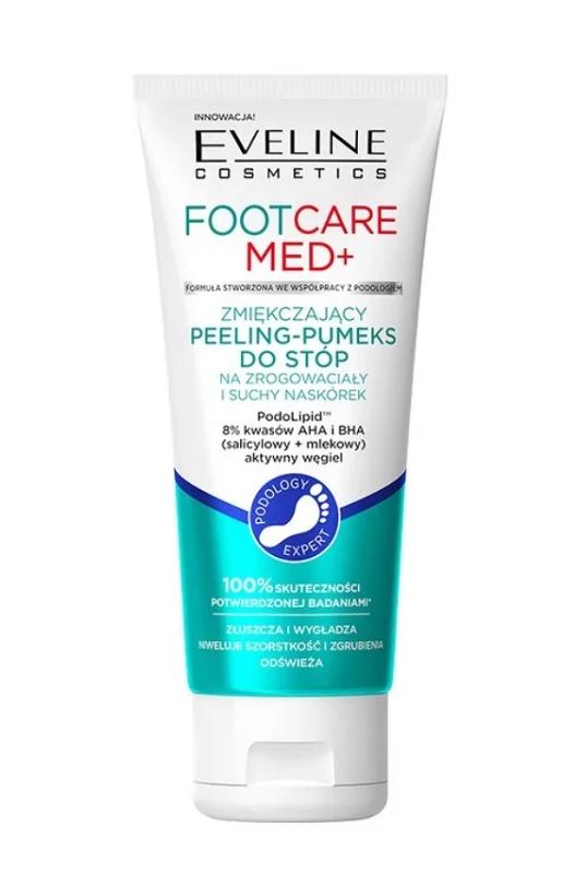 Eveline COSM FootCare Med+ zmiękczajacy peeling pumeks do stóp 100 ml