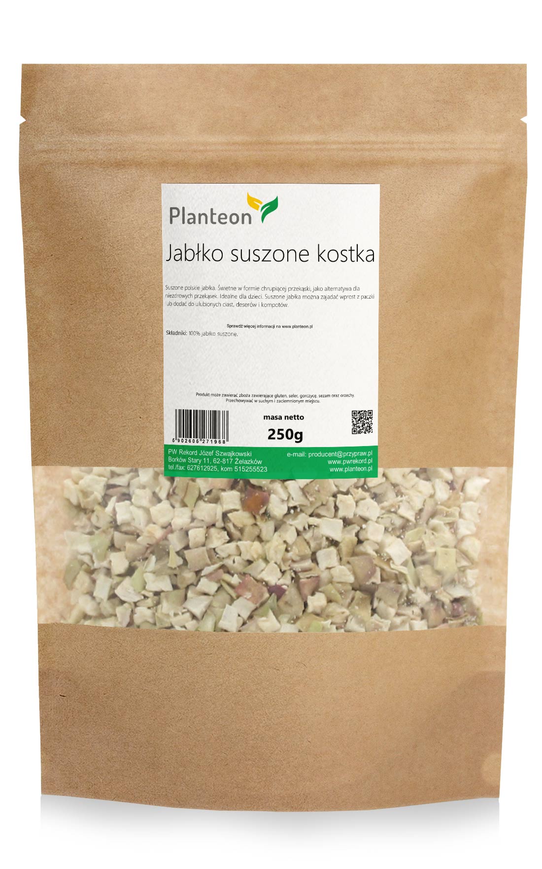 Jabłko suszone kostka 250g