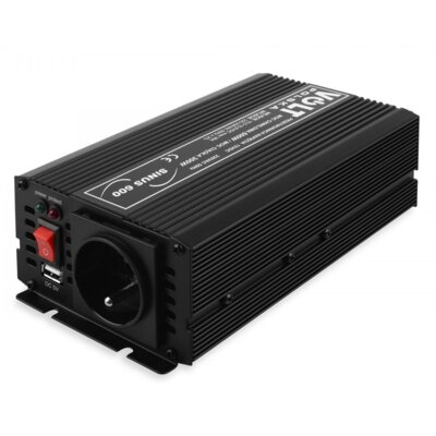 Volt Polska Przetwornica 12V 50A 600W SINUS-600 3SIP060012 3SIP060012