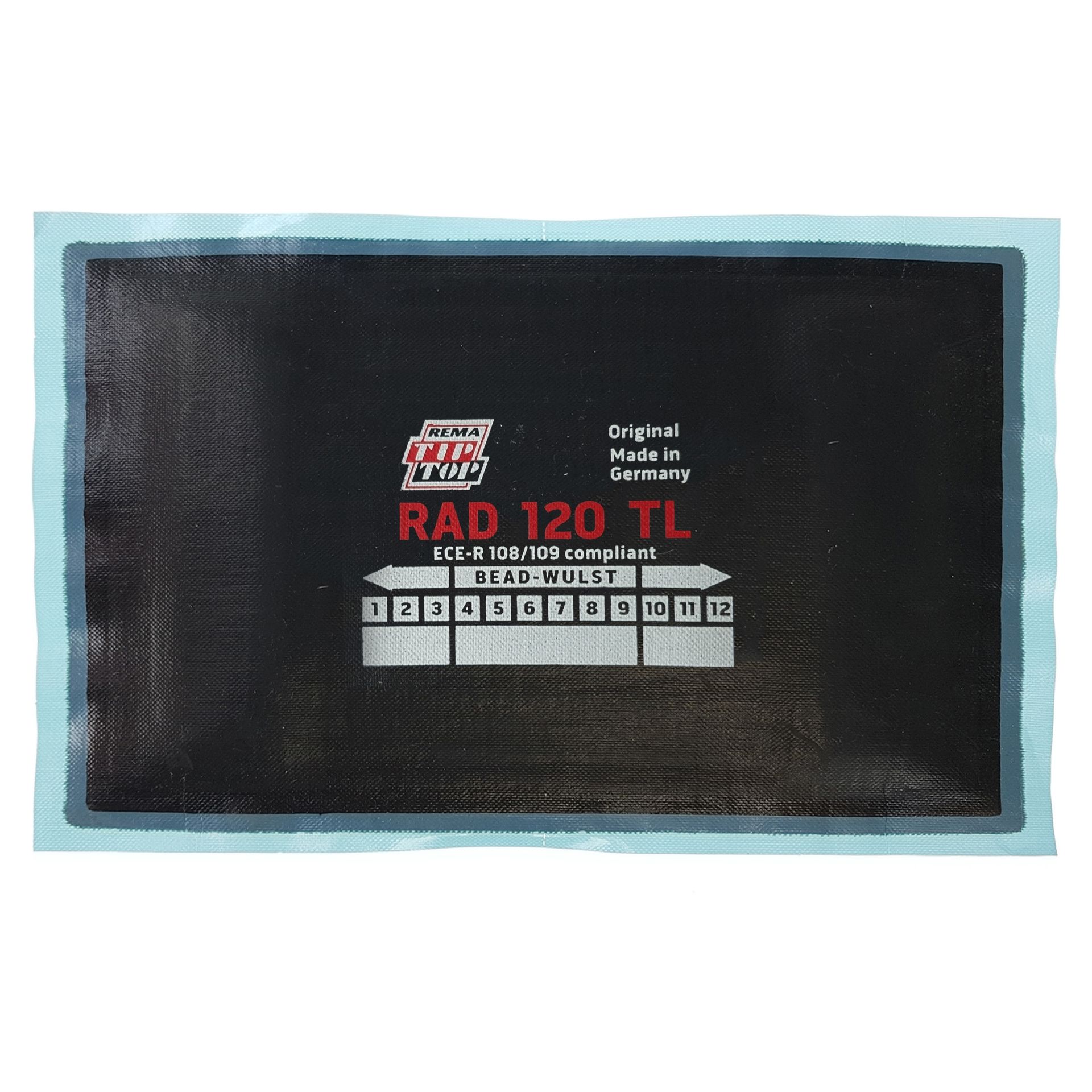 Łatka wulkanizacyjna 120 TL 125 x 80 mm