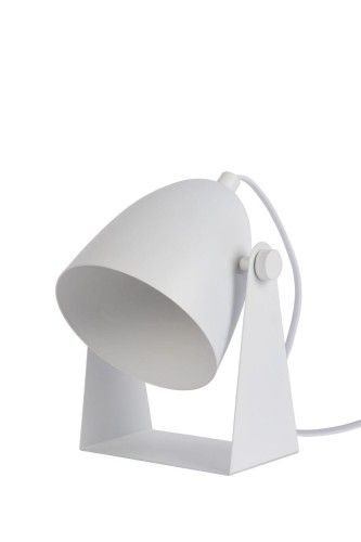 Lucide Oświetlenie CHAGO Lampa stołowa Biały, 1-punktowy 45564/01/31