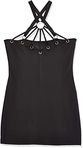 Cottelli Lingerie Cottelli Lingerie Kolekcja sukienka imprezowa czarna L 1 opakowanie (1 x 1 sztuka)
