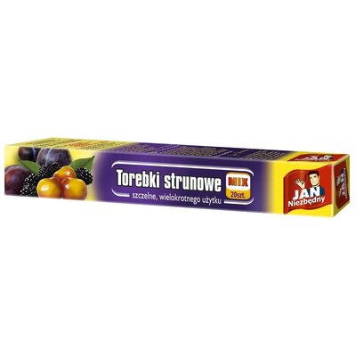 Jan Niezbędny Sarantis Torebki Strunowe Mix 20szt ZZAJAN127