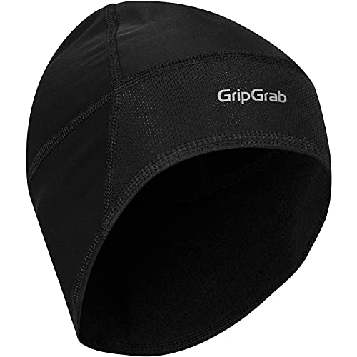 Kask GripGrab GripGrab wiatroszczelna, lekka, termiczna, zimowa czapka rowerowa, czarna, neonowa, żółta, jazda na rowerze, bieganie, cienka czaszka, czapka pod 5001