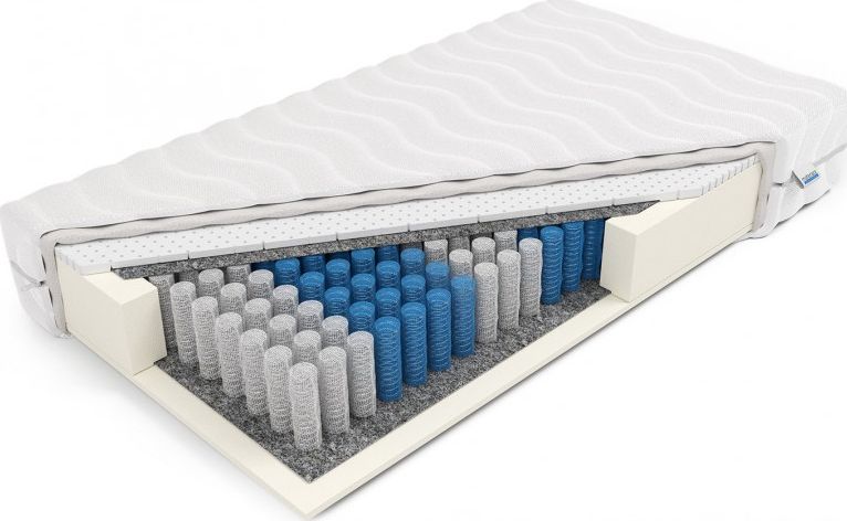 Frankhauer Materac EROS 100x200 kieszeniowy z lateksem atestowany Frankhauer