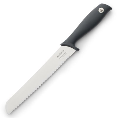 Brabantia Nóż do pieczywa Tasty+ ciemnoszary 120626