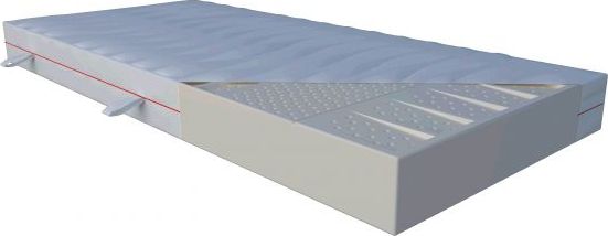 JANPOL Materac DEMETER 80x200 lateksowy z pokrowcem do prania Janpol