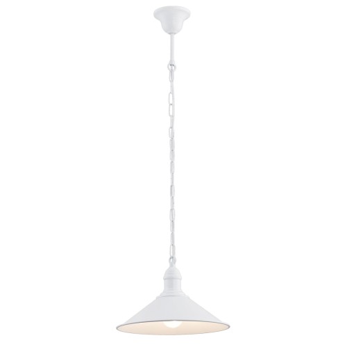 Argon Industrialna Lampa wisząca Zwis ERBA 630 1pł Biały