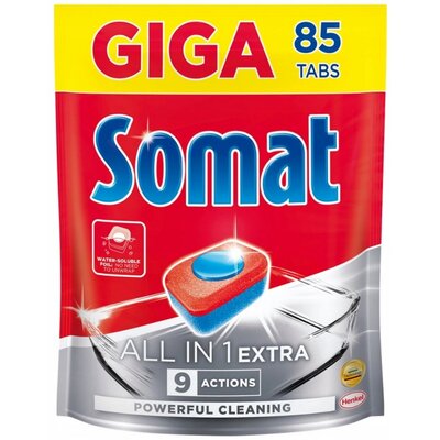 Somat All in 1 Extra Tabletki Zmywarki Giga 85szt
