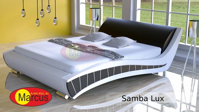 Zestaw - łóżko   SAMBA LUX   MATERAC KIESZENIOWY VERONA - 140x200
