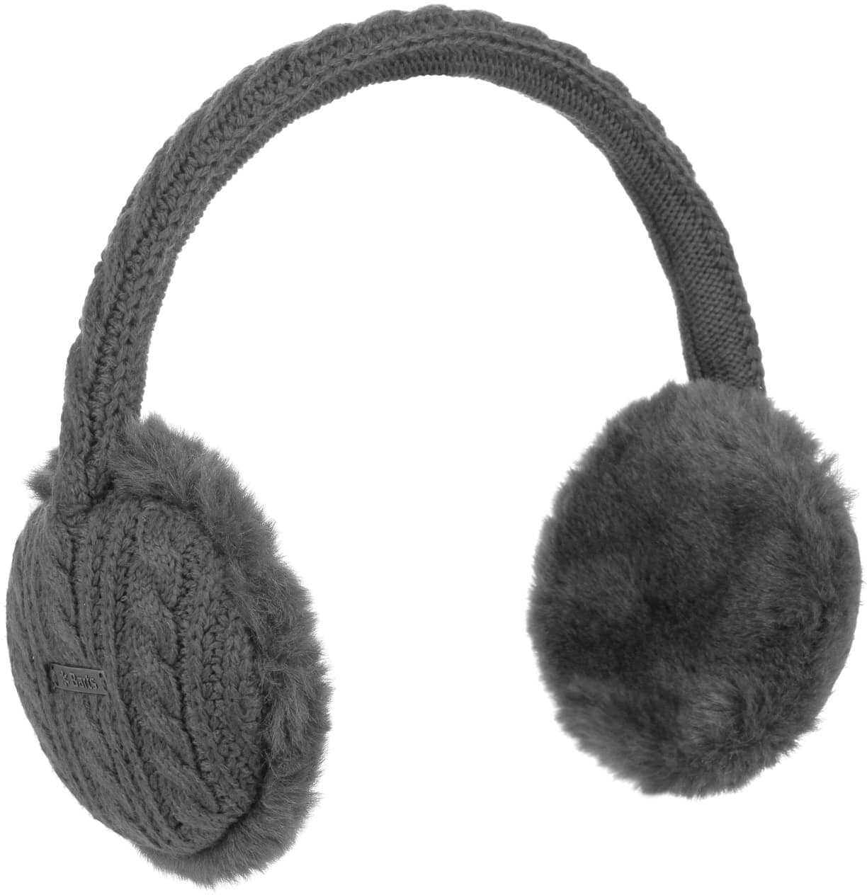 Monique Ear Warmers by Barts, szary, One Size