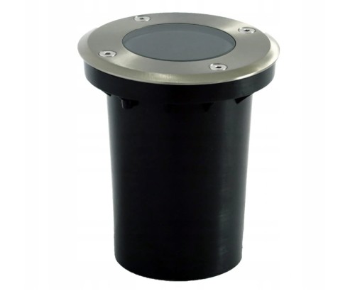 Superled Solte oprawa dogruntowa najazdowa okrągła inox 6929s