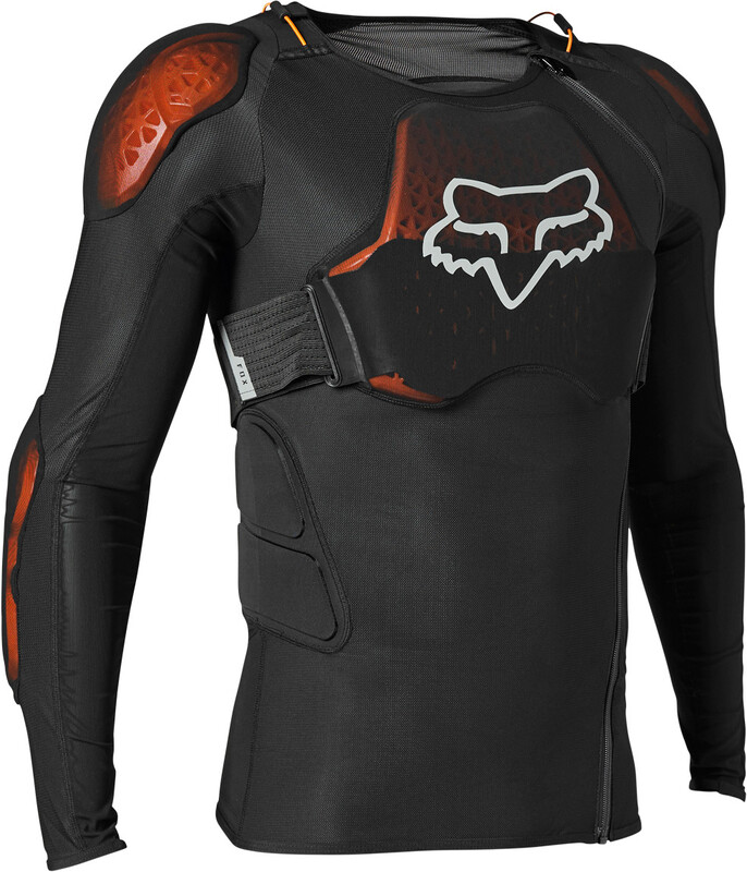 Fox Baseframe Pro D3O Jacket Men, czarny XL 2022 Ochraniacze na plecy i klatkę piersiową 27744-001-XL