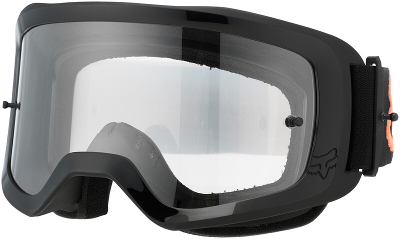 Fox Main Stray Goggles Men, czarny/pomarańczowy 2021 Gogle 25834-016-OS