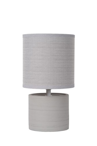 Lucide greasby lampa stołowa 14 cm szary 47502/81/36