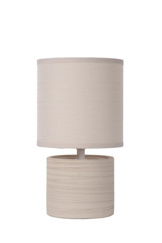 Lucide greasby lampa stołowa 14 cm szary 47502/81/38