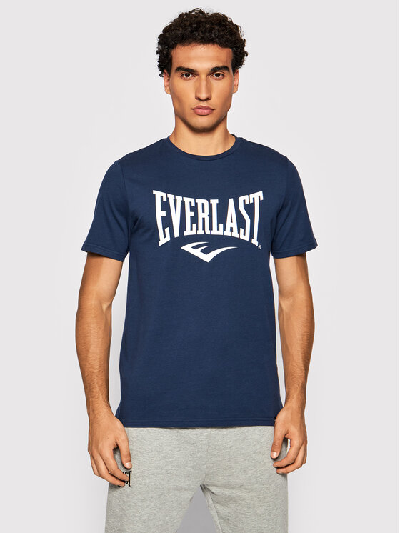 Everlast T-Shirt 807580-60 Granatowy Regular Fit