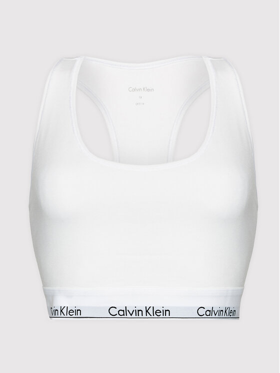 Calvin Klein Underwear Biustonosz top 000QF5116E Biały Biały