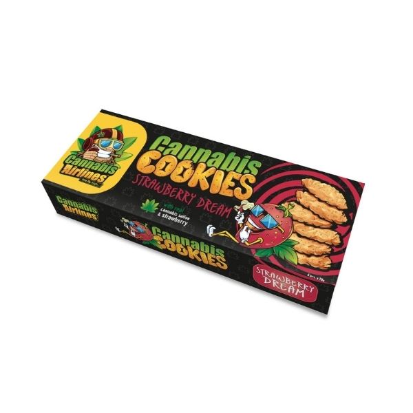 Ciastka konopne STRAWBERRY DREAM 120g