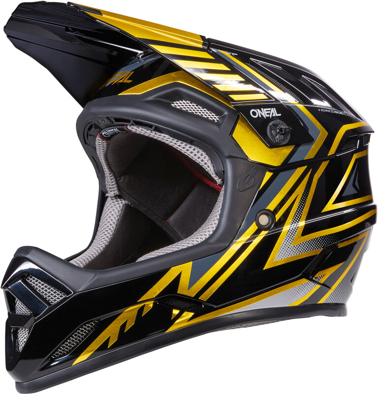 O'Neal O'Neal Backflip Helmet, czarny/złoty XS | 53-54cm 2022 Kaski rowerowe 0500-431