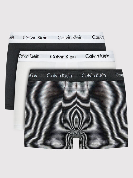 Calvin Klein Underwear Komplet 3 par bokserek 000U2664G Biały