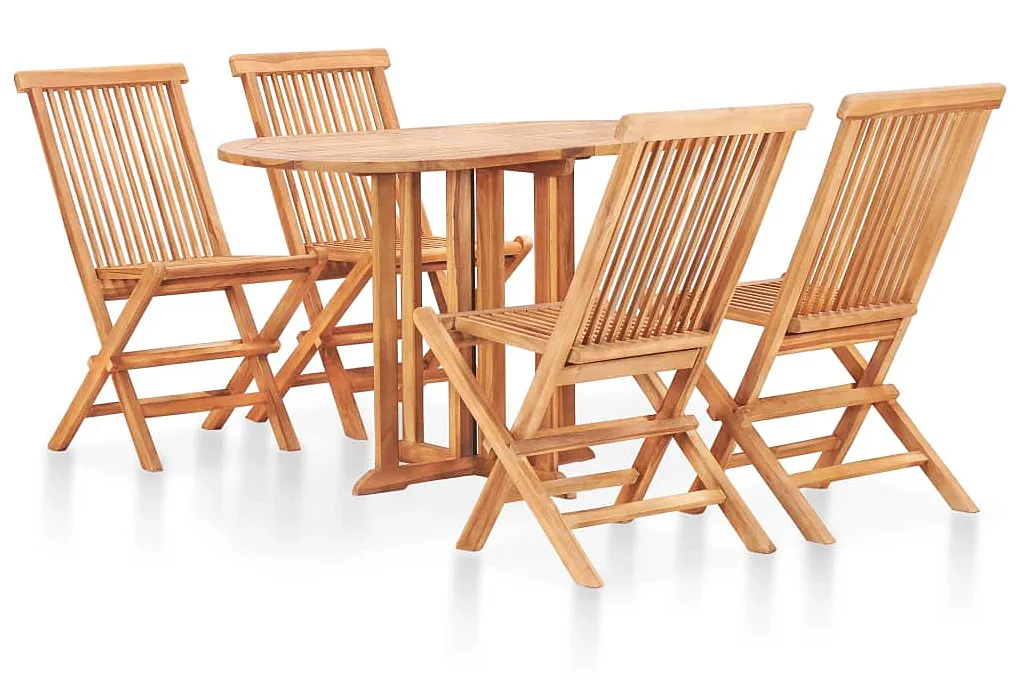 EDIONOS Stół drewniany krzesła i na taras balkon W5-E60