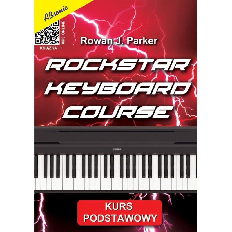 AN Rowan J. Parker Rockstar Keyboard Course, szokła gry na keyboardzie