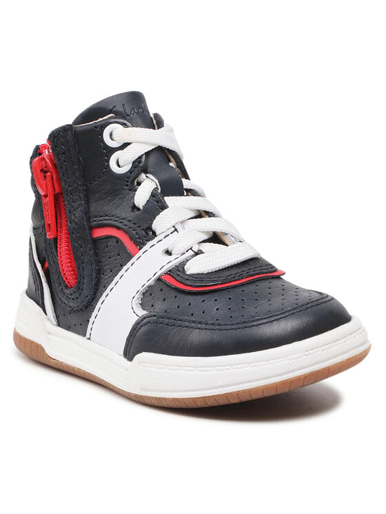 Clarks Trzewiki Fawn Peak T 261590057 Granatowy