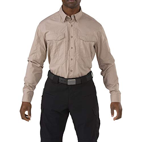 5.11 5.11 Stryke koszulka z długim rękawem dla mężczyzn beżowy khaki X-S 72399