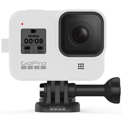 GOPRO Sleeve + Lanyard HERO8 Black biały