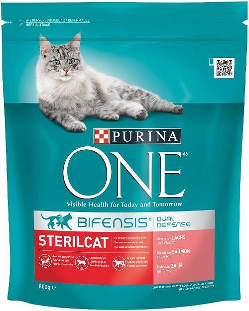 Purina One Cat Sterilcat Karma z łososiem dla kota 800g 51132-uniw