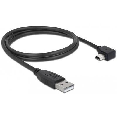 Delock Cable USB 2.0 A > USBMINI 5pin gewink 1 m