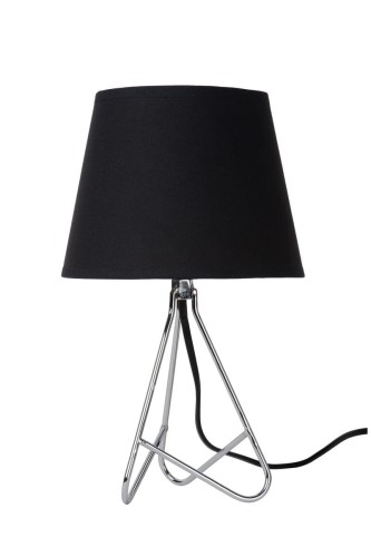 Lucide gitta lampa stołowa 17 cm chrom 47500/81/11