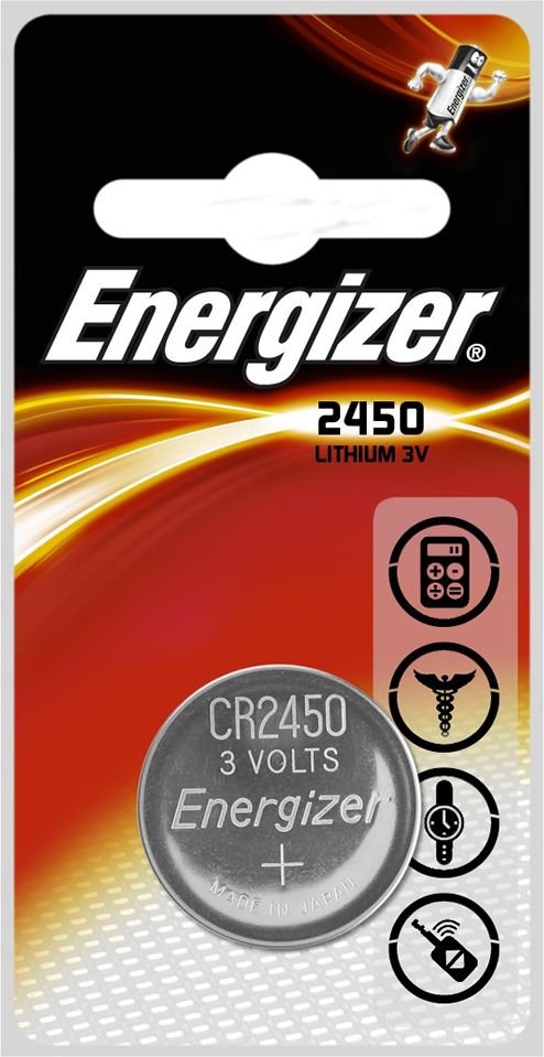 Energizer Bateria CR2450 620mAh 1 szt.