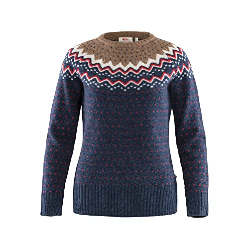 Fjallraven Fjallraven Damska bluza Övik Knit Sweater W, granatowa, S 89941